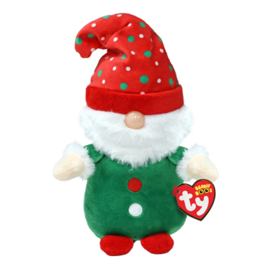 Beanie Boos Regular Plush Gnolan Green Gnome