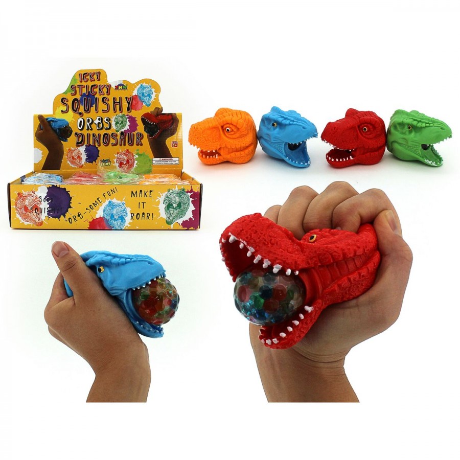 Squishy Water Orbs Dinosaur Head Assorted
