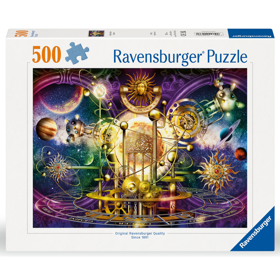 Ravensburger Puzzle 500 Piece Golden Solar System SF