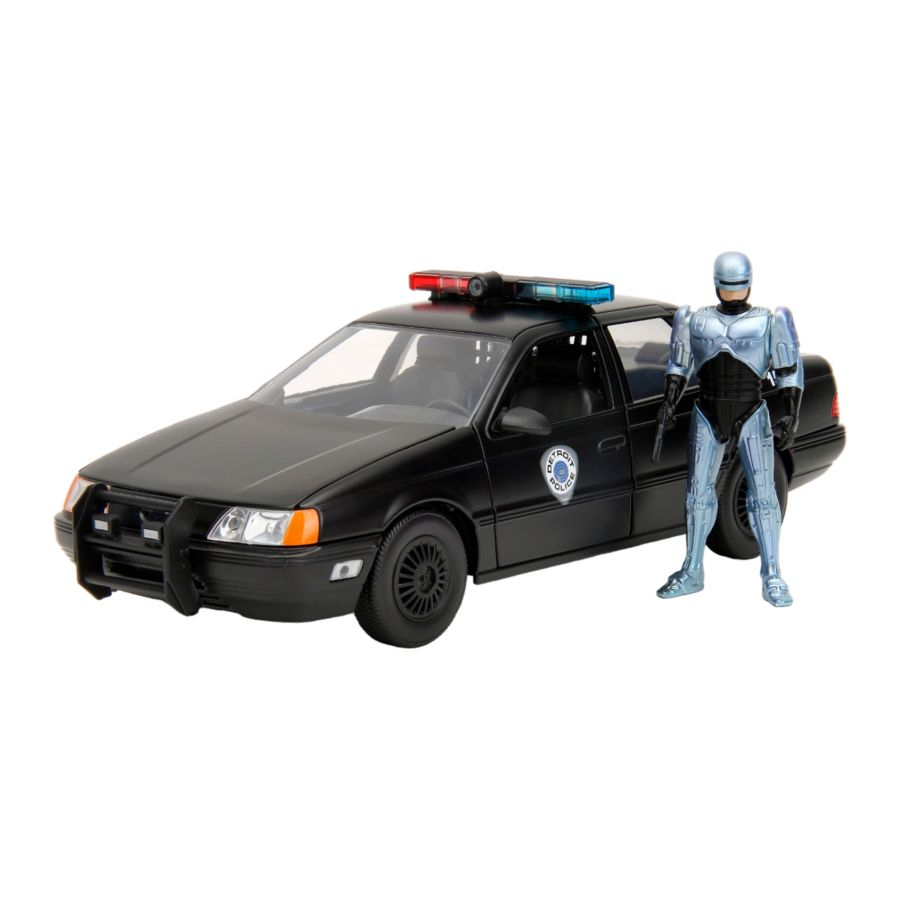 Jada Diecast 1:24 Robocop 1986 Ford Taurus With Robocop