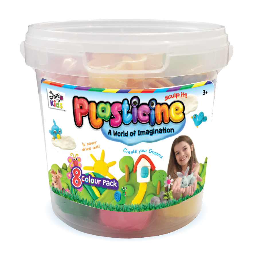 Plasticine Fun Bucket 