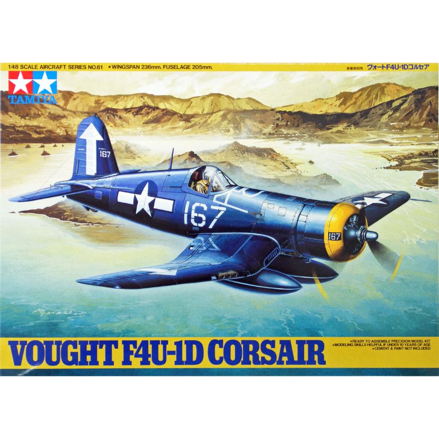 Tamiya Model Kit 1:48 Vought F4U-1D Corsair