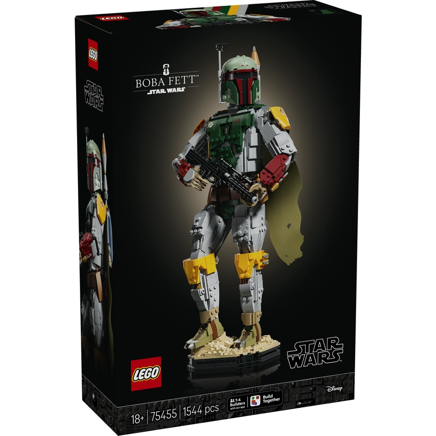 LEGO Star Wars Boba Fett Brick Built Figure