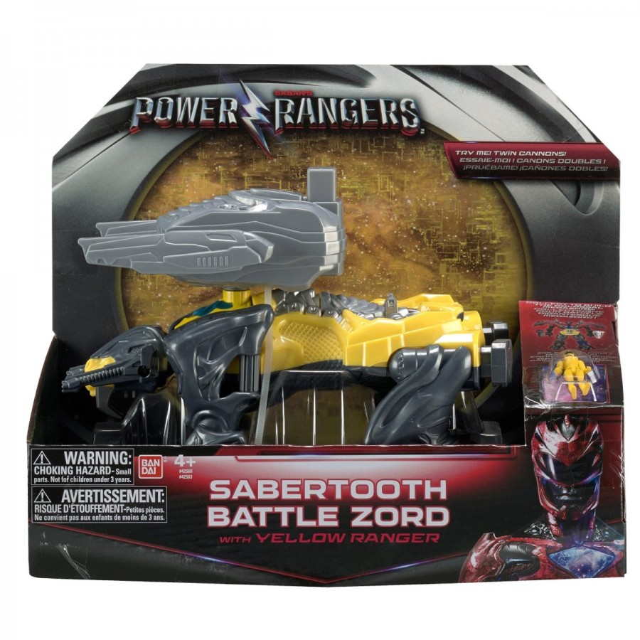 Power Rangers Battle Zord & Figure Assorted