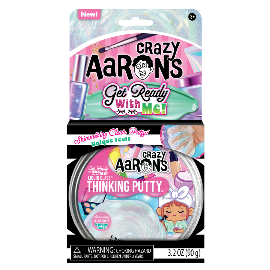 Crazy Aarons Thinking Putty 10cm Tin Trendsetters Get Ready With Me