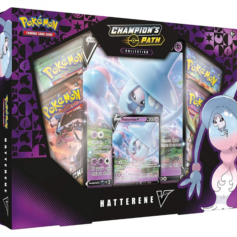 Pokemon TCG Champions Path Hatterene V Box