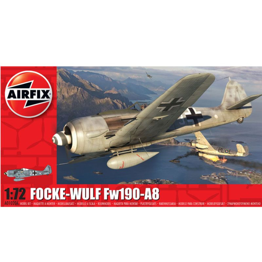 Airfix Model Kit 1:72 Focke-Wulf FW190A-8
