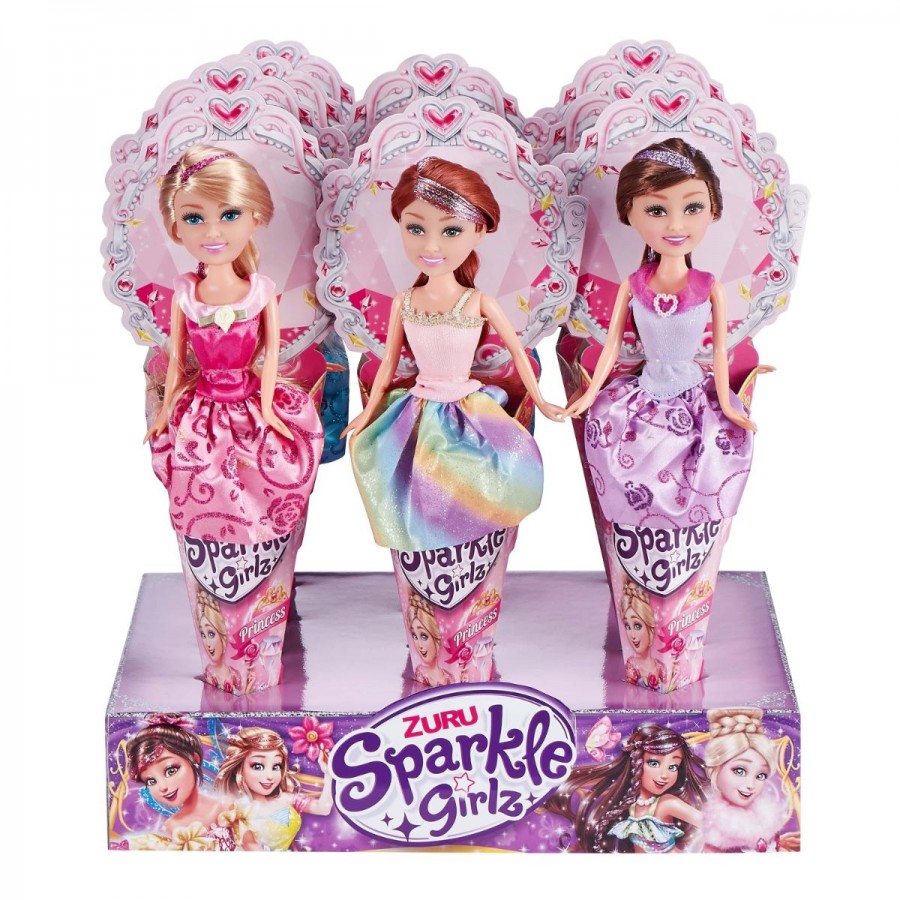 Sparkle Girlz Princess Cone Doll Assorted