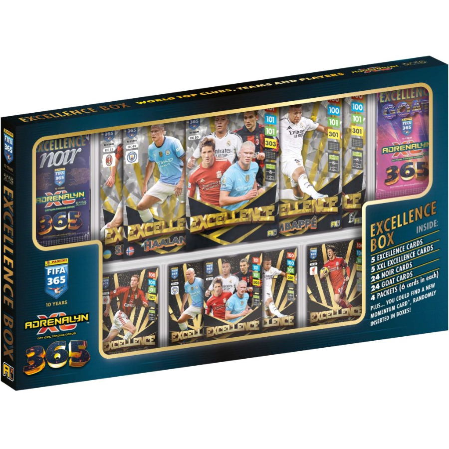 Panini Adrenalyn XL 2025 FIFA 365 Trading Cards Excellence Pack