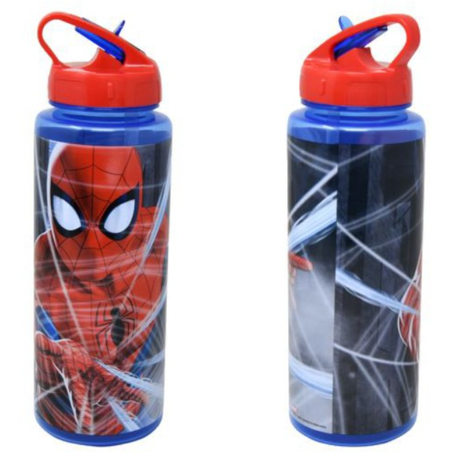 Drink Bottle Spider-Man 900ml With Folding Spout