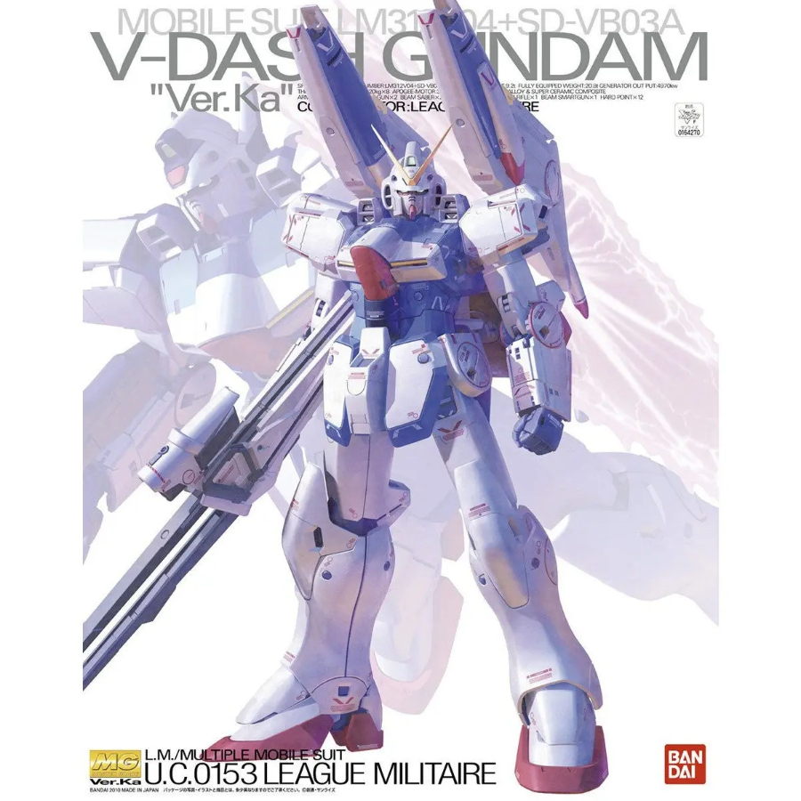 Gundam Model Kit 1:100 MG V Dash Gundam Ver Ka