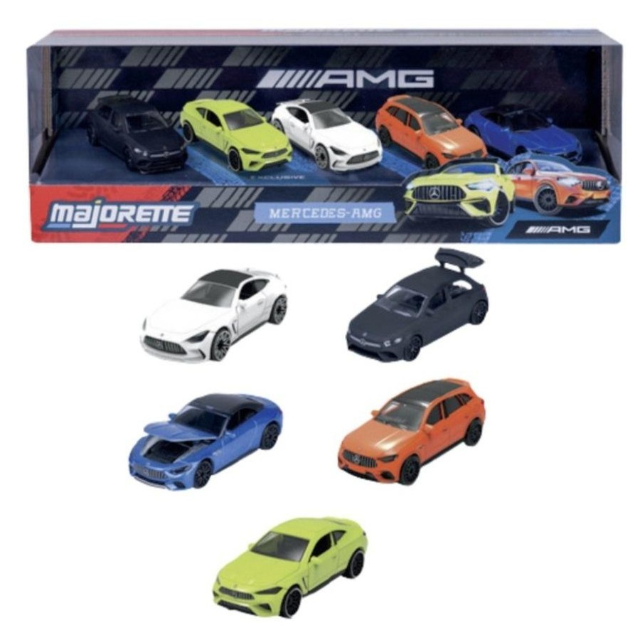 Majorette Diecast Cars Mercedes AMG 5 Piece Gift Pack
