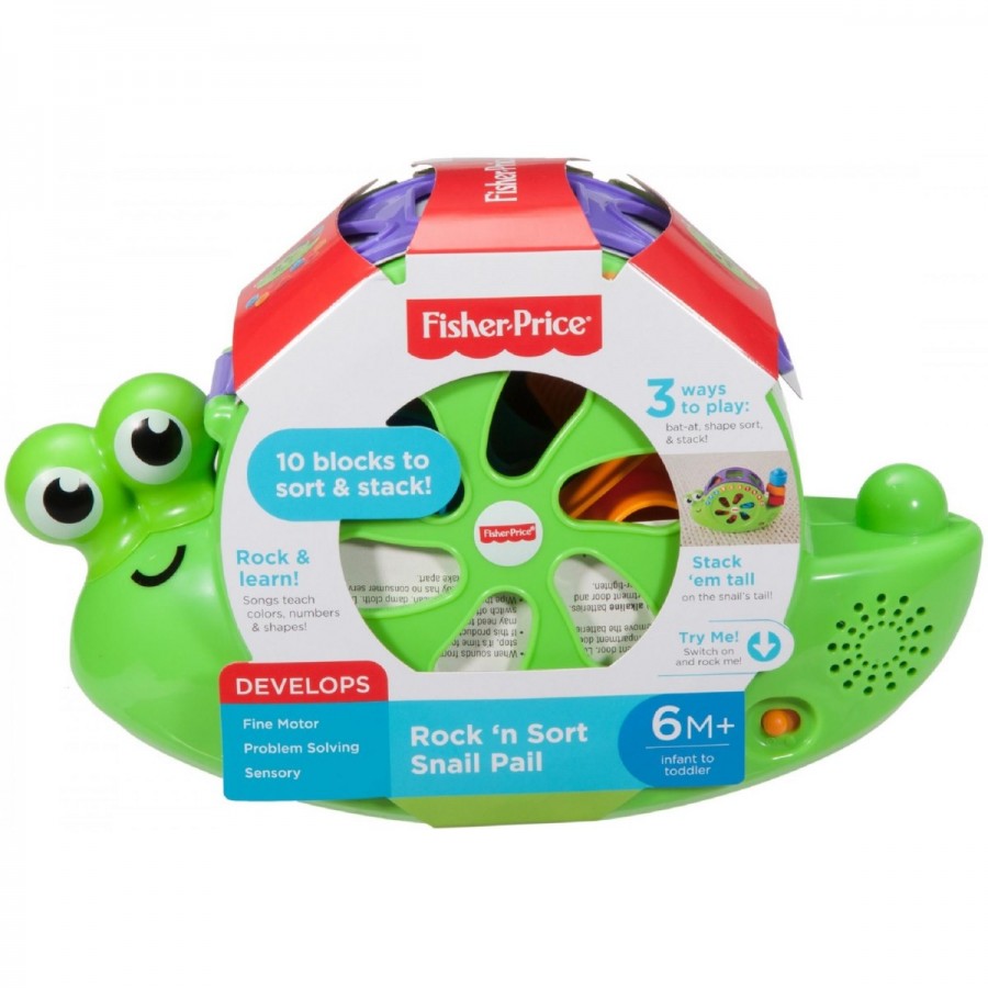 Fisher Price Rock N Sort Snail