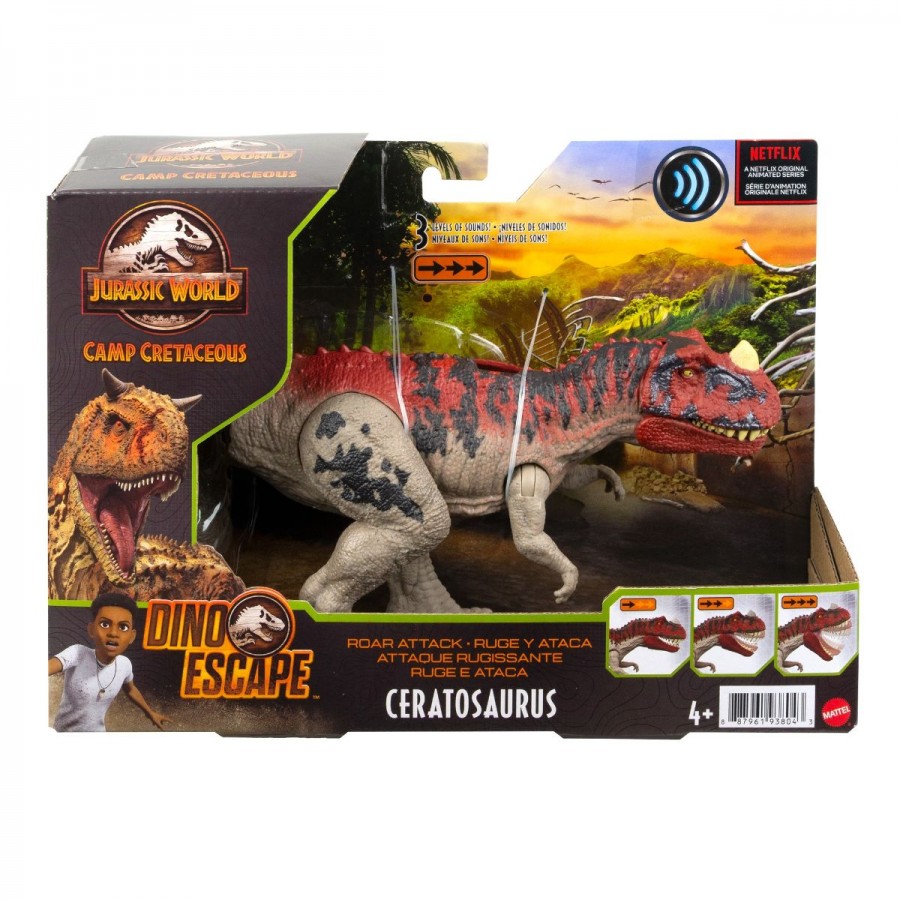 Jurassic World Roar Attack Assorted