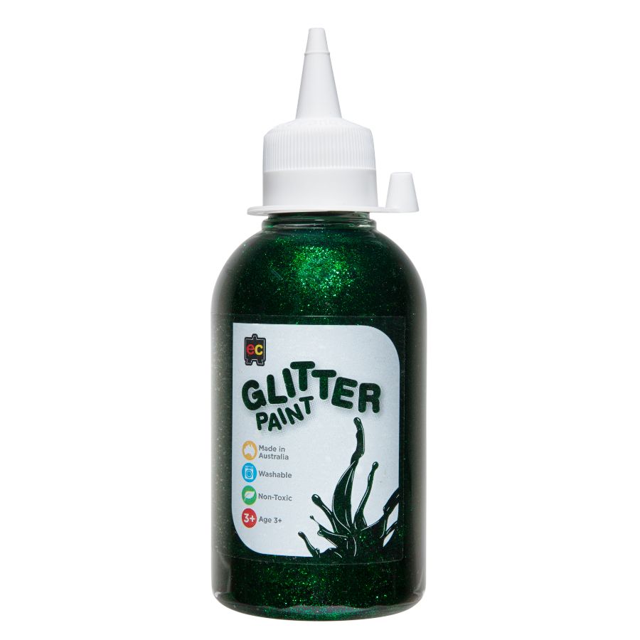 EC Paint Glitter 250ml Green
