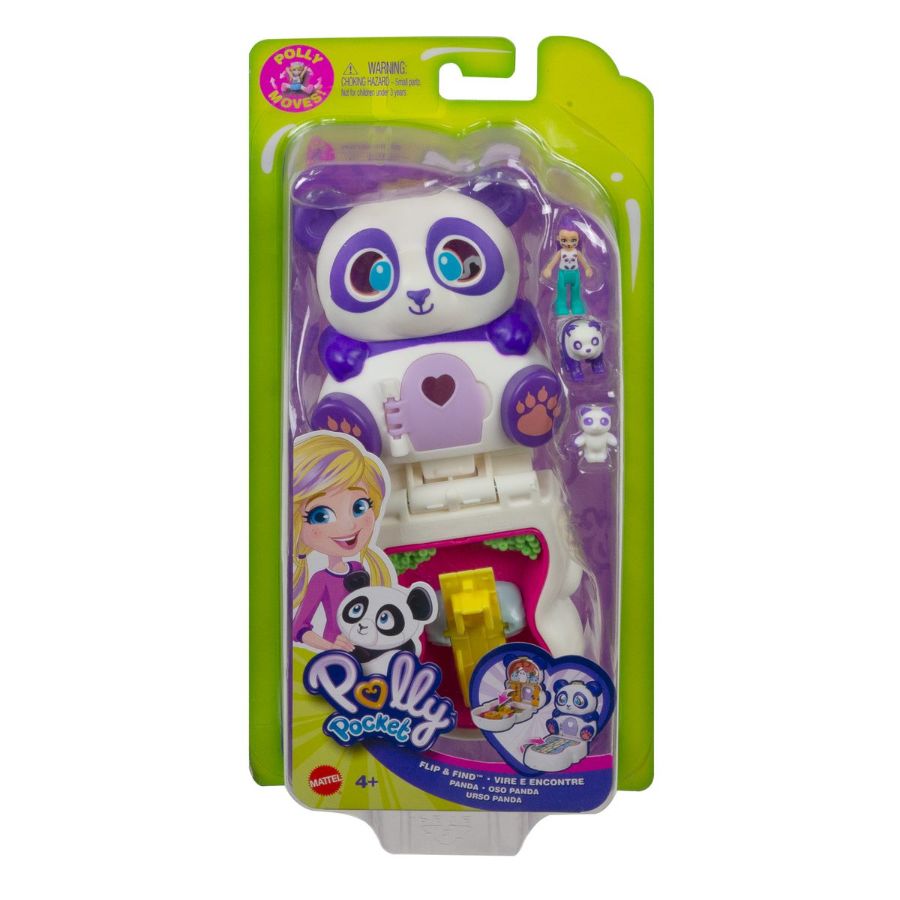 Polly Pocket Flip & Find Compact Assorted