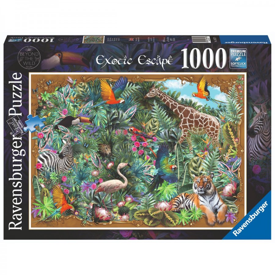 Ravensburger Puzzle 1000 Piece Exotic Escape