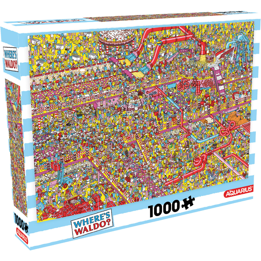 Wheres Waldo Cake Factory 1000 Piece Puzzle