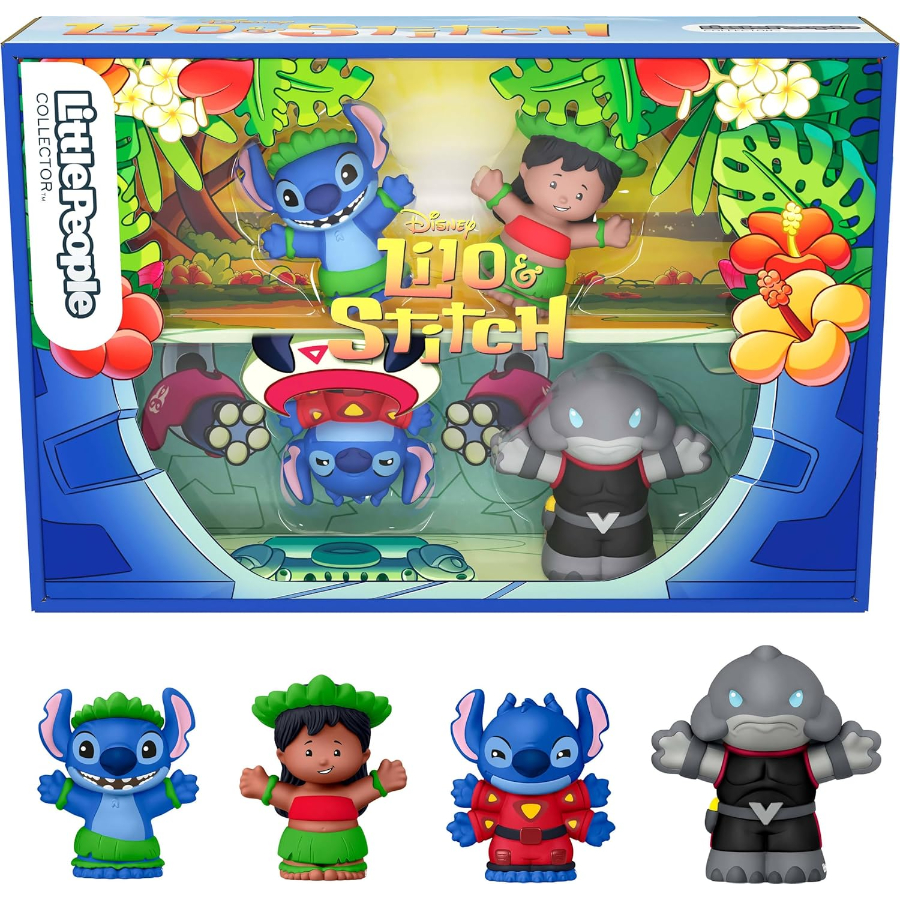 Little People Collector Disney Lilo & Stitch 4 Figures Set