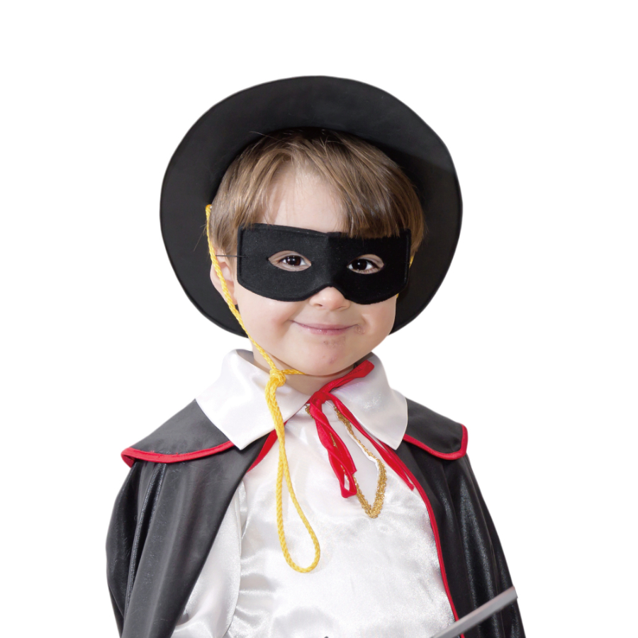 Kids Dress Up Set Zorro 2 Piece Kit