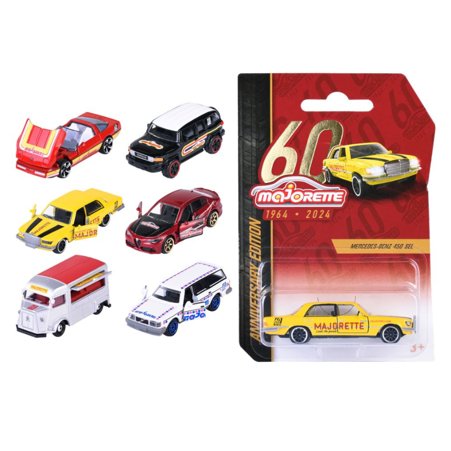 Majorette Diecast Cars Premium Car 60th Anniversary Assorted