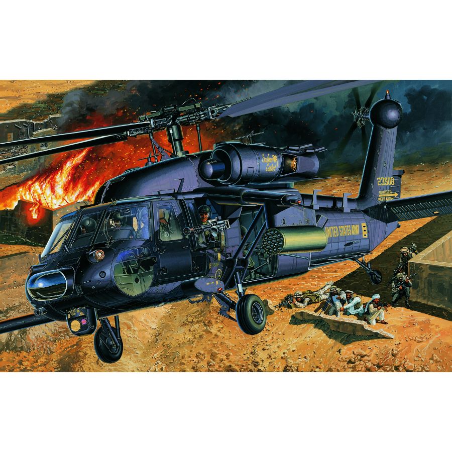 Academy Model Kit 1:35 Heli AH60L DAP Blackhawk 2217