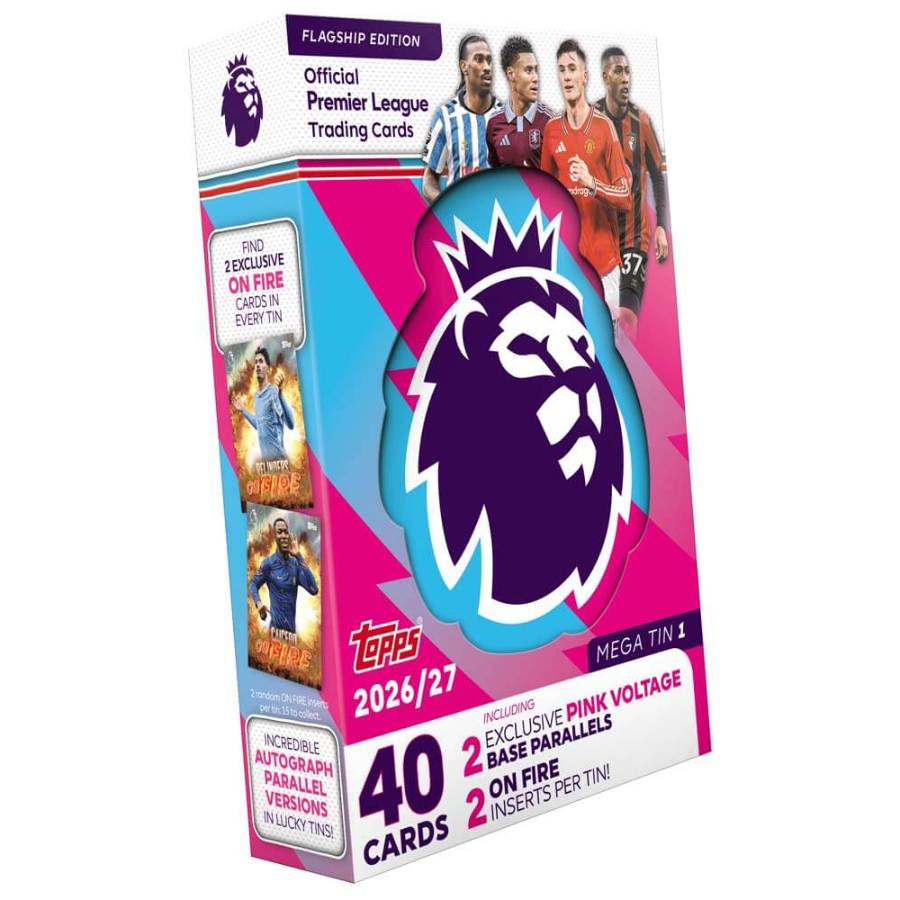 Topps Premier League Soccer TCG 2026-2027 Mega Tin