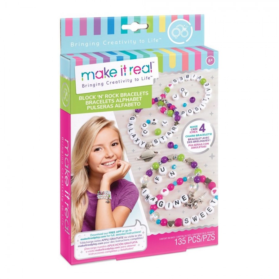 Make It Real Block & Rock Bracelets