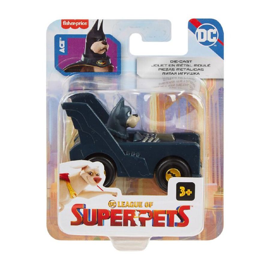 DC League Of Super Pets Diecast Vehicle Assorted
