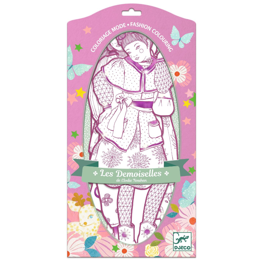 Djeco Colouring Rosemary & Friends