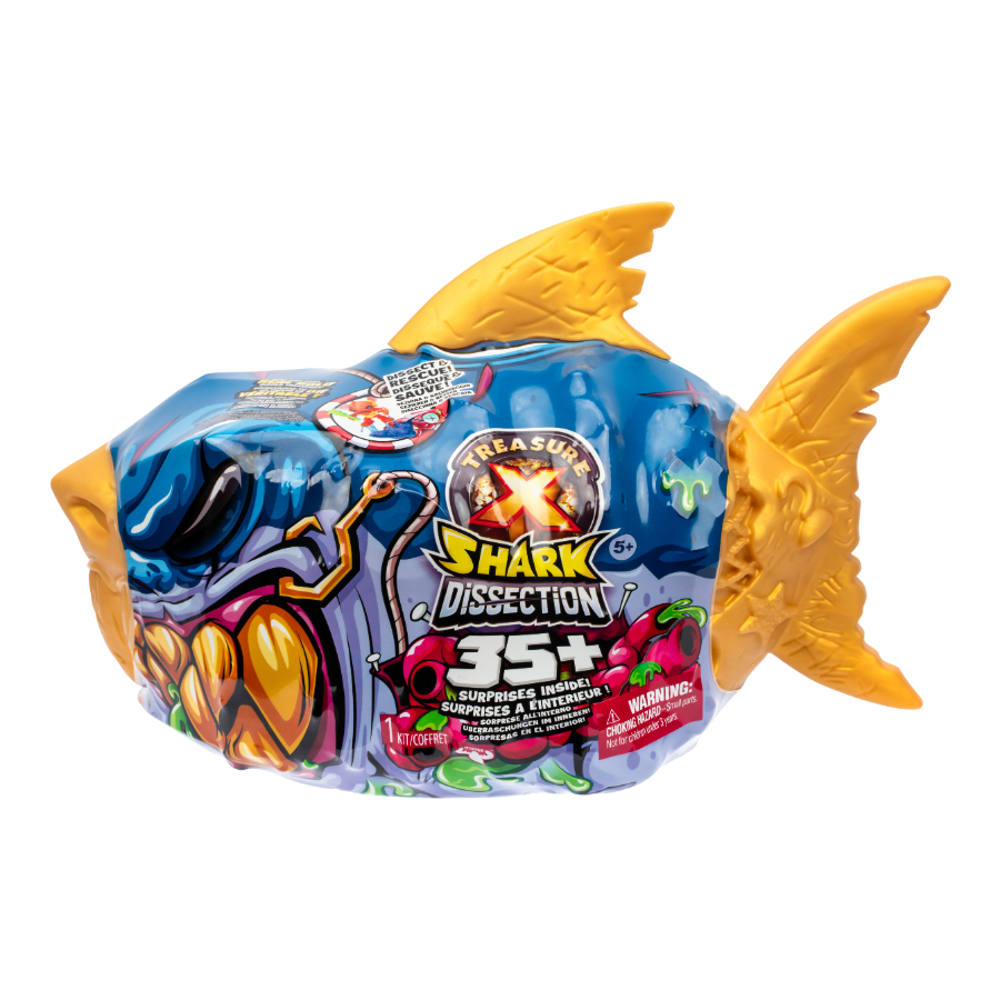 Treasure X Mega Shark Dissection Surprise With Over 35 Features ...