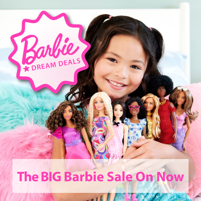Dream Deals On Barbie: Over 50% Off
