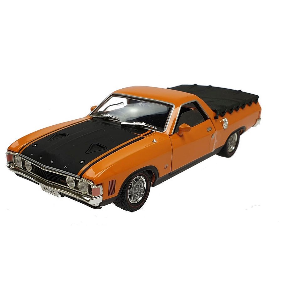 DDA Diecast 1:32 XA GT Ute Ford Yellow Fire