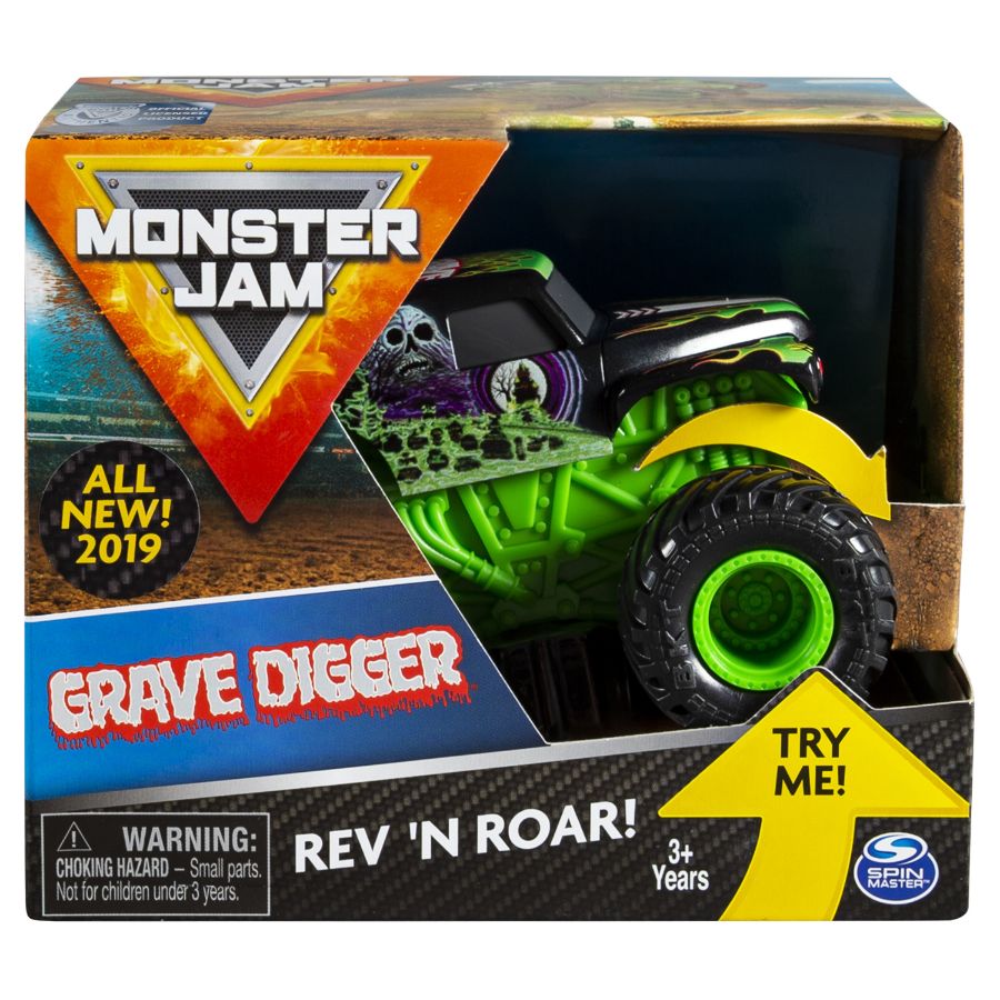 Monster Jam Vehicle 1:43 Rev N Roar Assorted
