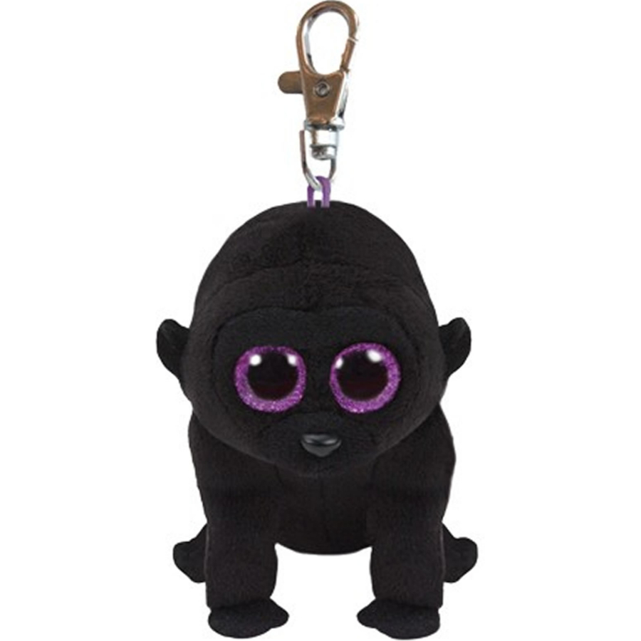 Beanie Boos Clips George Black Gorilla