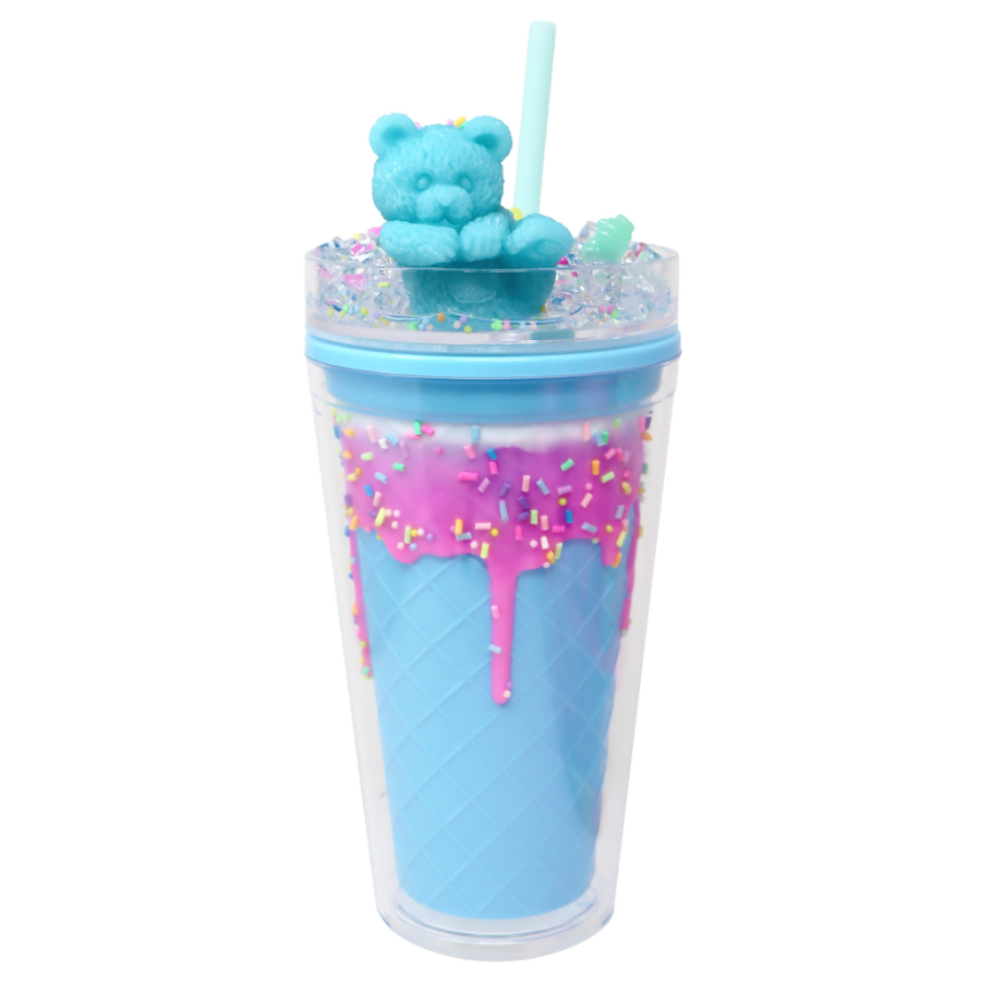 Drinking Cup Gummy Bear Blue