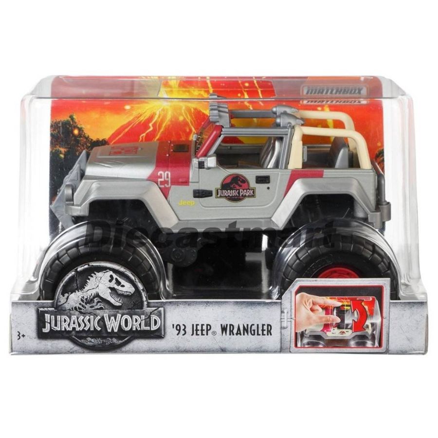 Matchbox Jurassic World Vehicles 1:24 Scale Truck Assorted