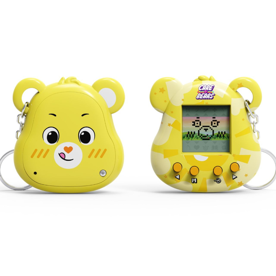 Care Bears Kea Kuma Digital Pet Bear Yellow Funshine Bear