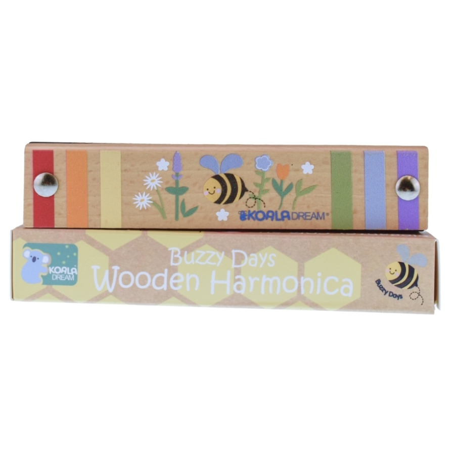 Wooden Harmonica Buzzy Bee