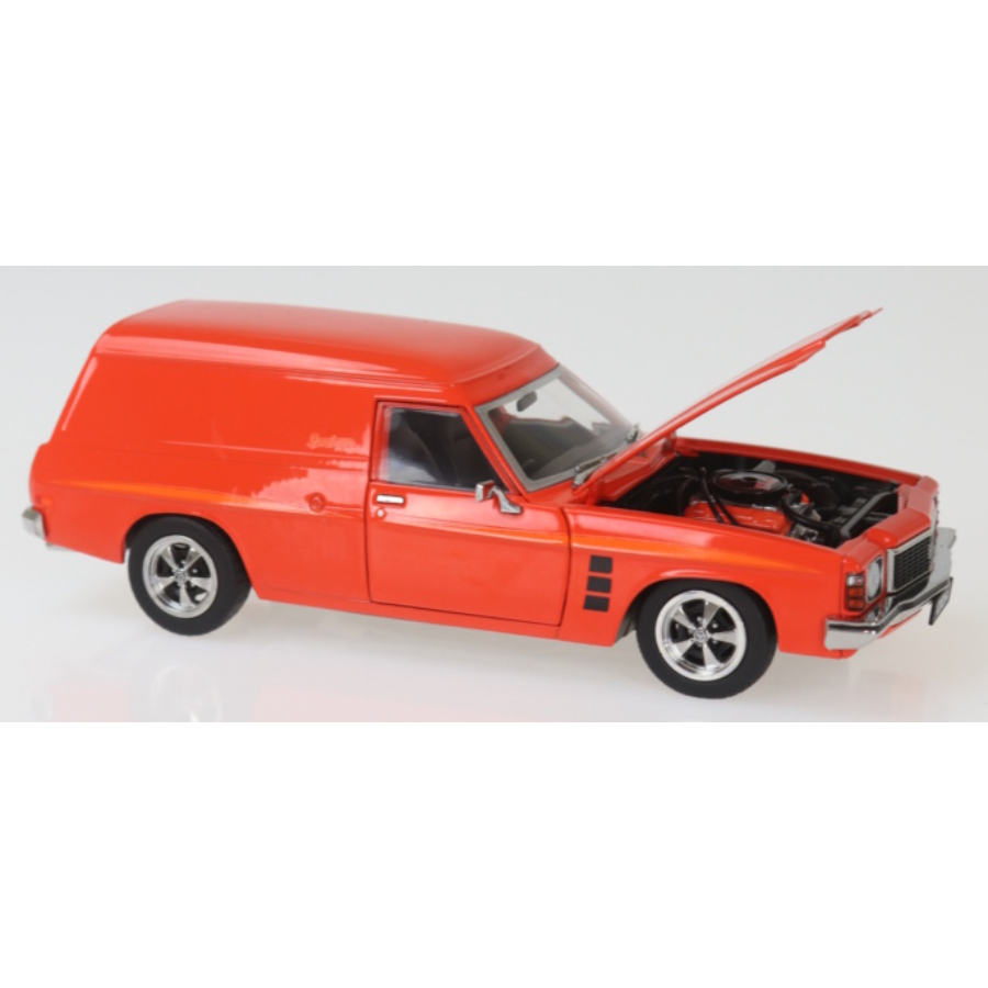 DDA Diecast 1:24 1975 Holden HJ Sandman Panelvan Mandarin Red