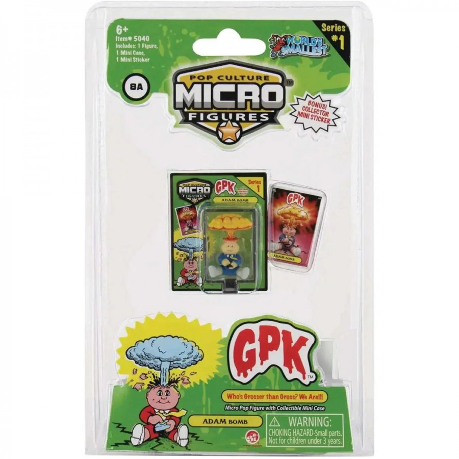 Worlds Smallest Micro Figures Garbage Pail Kids Assorted