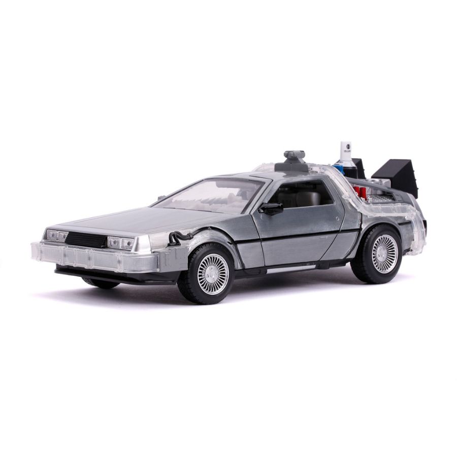 Jada Diecast 1:24 Back to the Future Part II Delorean Time Machine