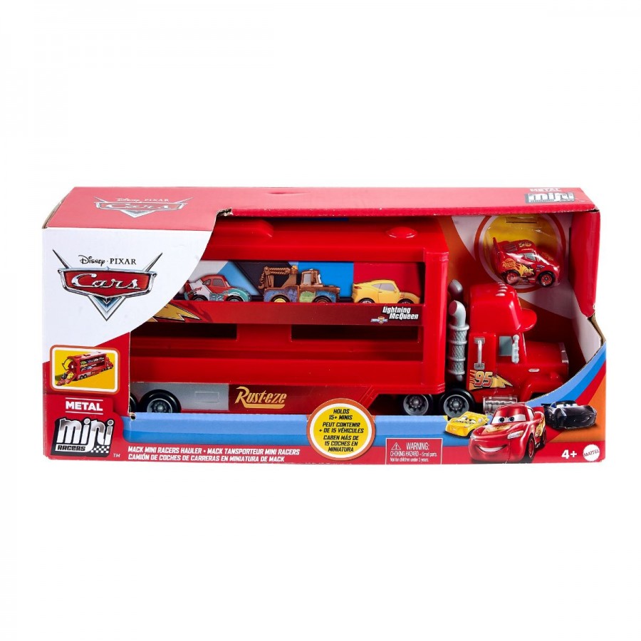 Disney Cars Mini Racers Mack Hauler
