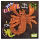 Sticky Glow In The Dark Creatures Assorted