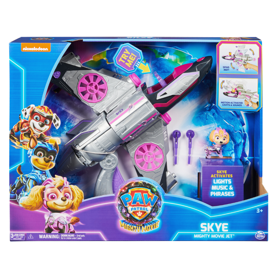 Paw Patrol The Mighty Movie Skye Feature Jet