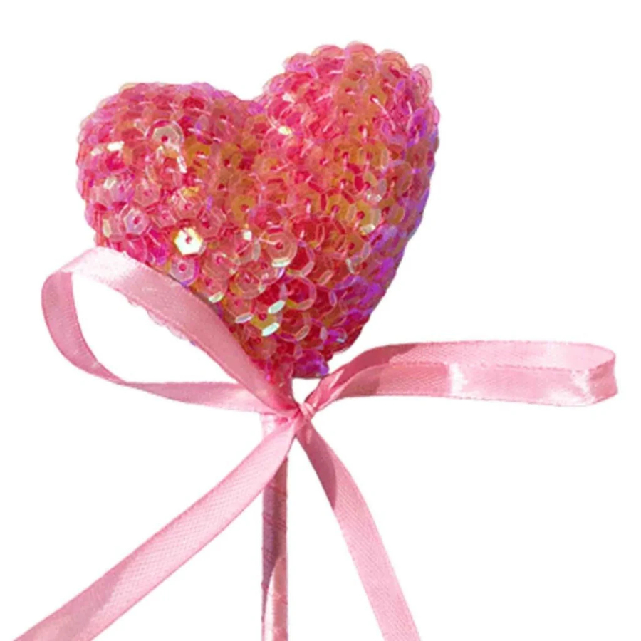 Puffy Heart Wand Light Pink