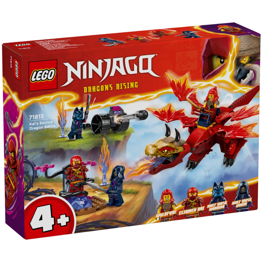 LEGO NINJAGO Kais Source Dragon Battle Age 4+ Set