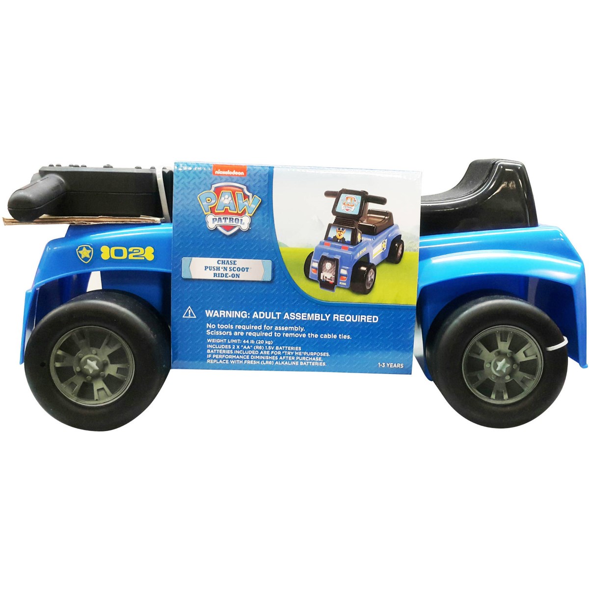 paw patrol push and scoot