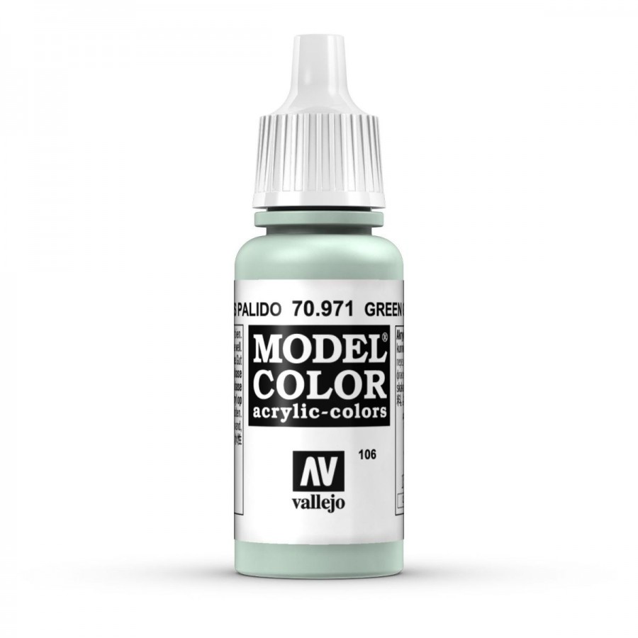 Vallejo Acrylic Paint Model Colour Green Grey 17-18ml