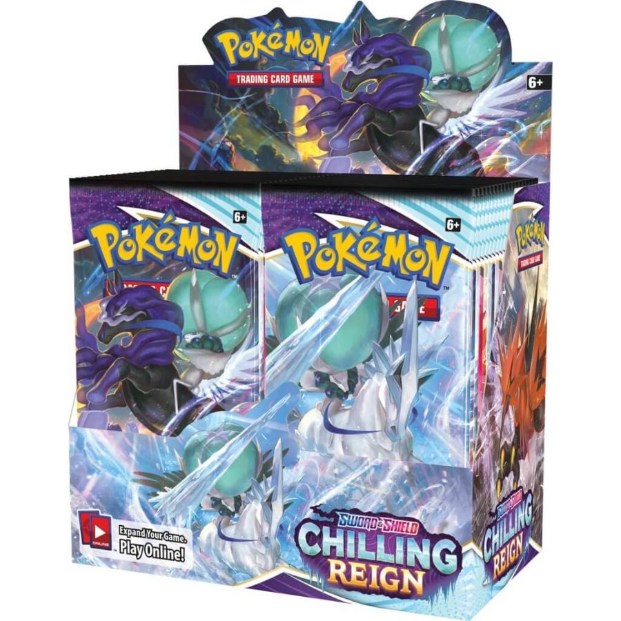 Pokemon TCG Sword & Shield Chilling Reign Booster
